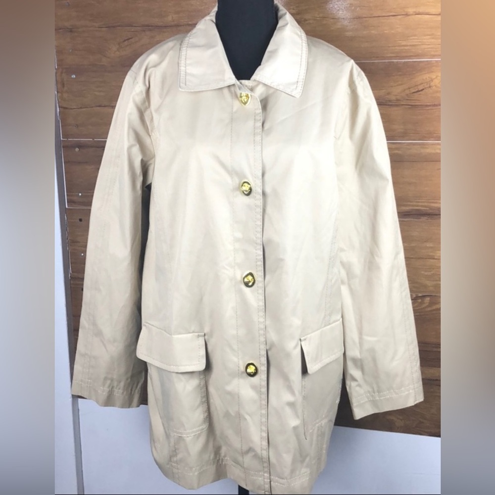 Vintage Isaac Mizrahi Live women’s trench coat size:Xl